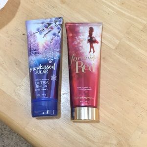 2 Bath and body works lotions